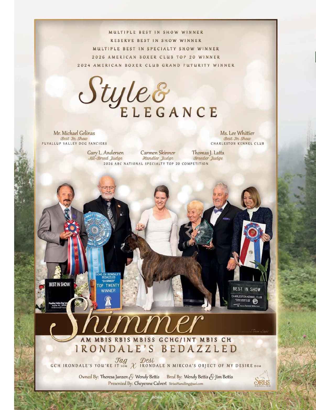 GCHG CH IRONDALE'S BEDAZZLED in Showsight Magazine | August 2026, page 248