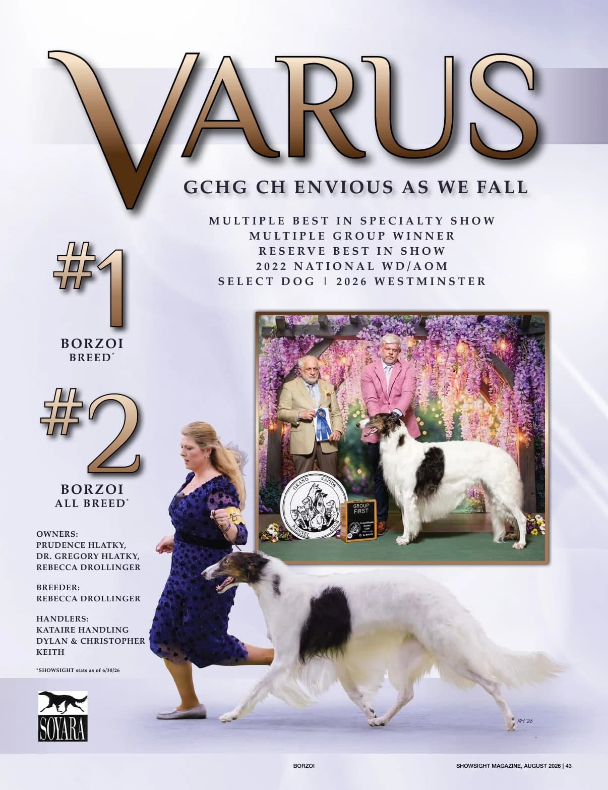 GCHG CH ENVIOUS AS WE FALL in Showsight Magazine | August 2026, page 47