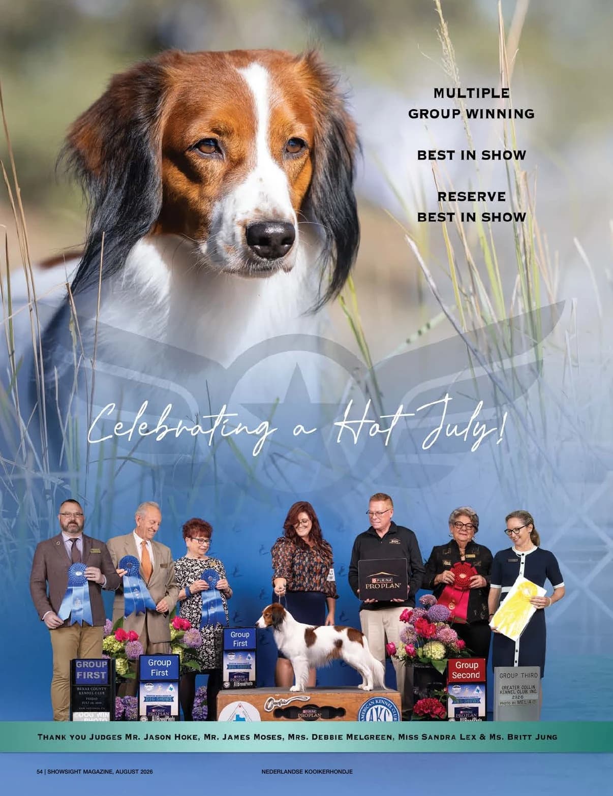 GCHS CH JUBELEND THE EAGLE HAS LANDED AT WATERBOUND in Showsight Magazine | August 2026, page 58
