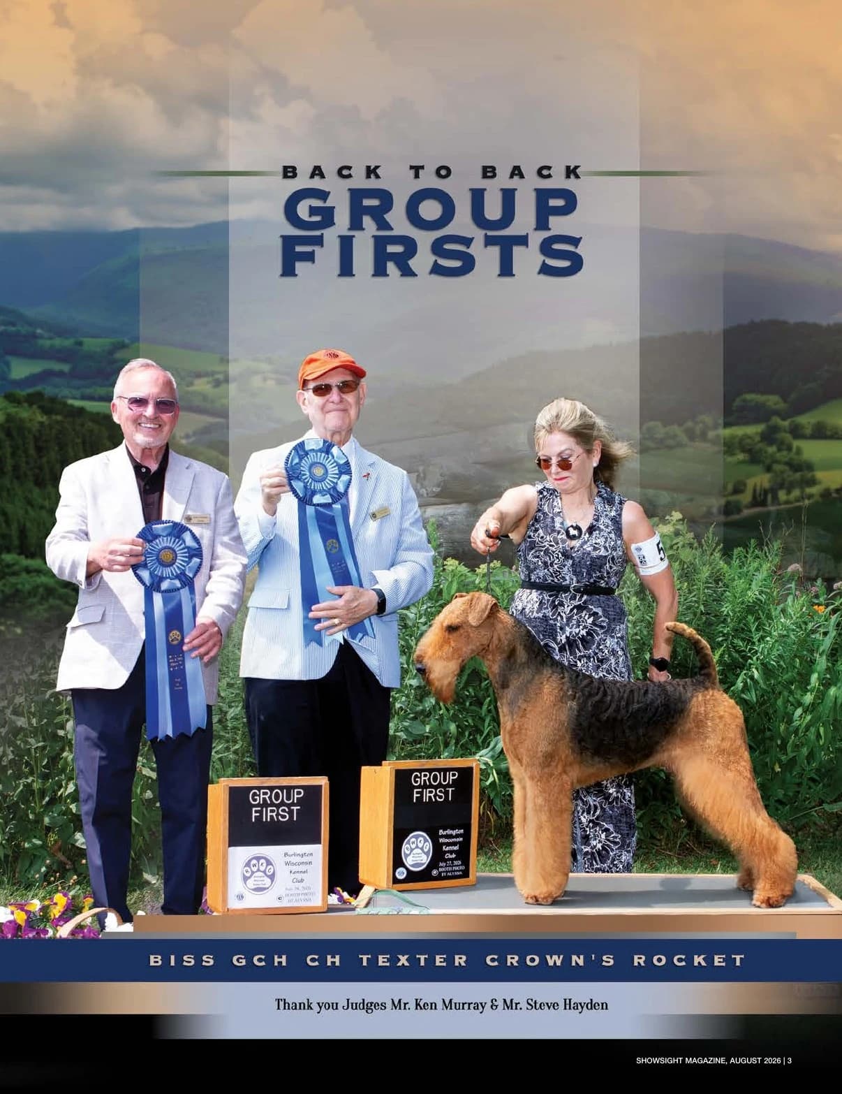 GCH CH TEXTER CROWN'S ROCKET in Showsight Magazine | August 2026, page 7