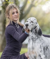 Junior Handlers Picture Of A Girl With Her Dog