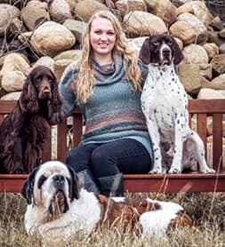  Junior Handlers Picture Of A Girl With Her Dog