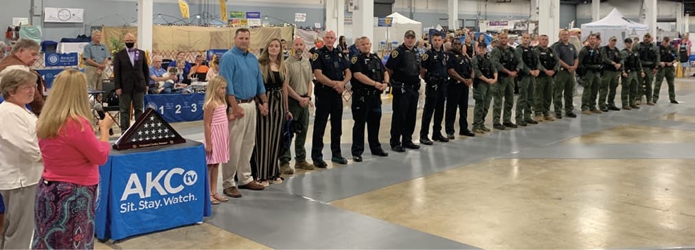 Greenville Kennel Club Honors Fallen Hero Sgt. Conley Jumper