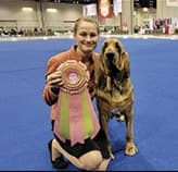 2021 Best Junior Handler Emma Rogers