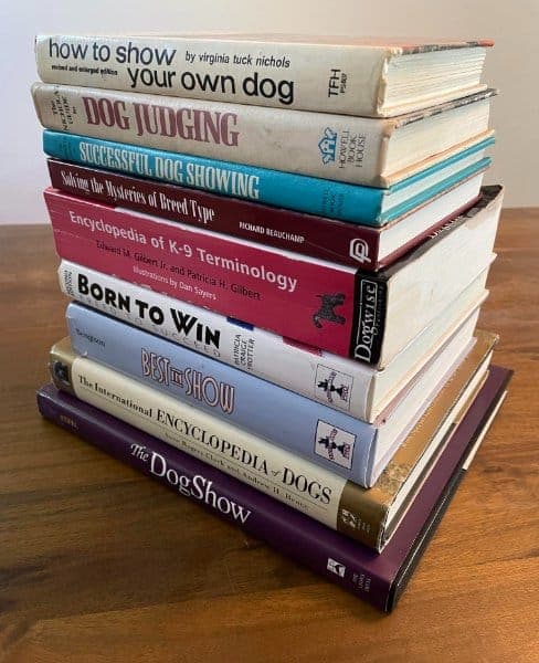 Good Books on How to Show Your Own Dog