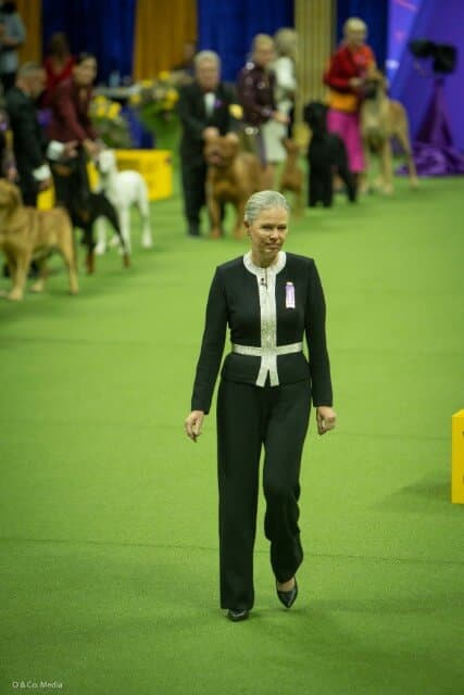 Mrs. Paula Nykiel, Westminster Kennel Club Dog Show 2025 Best in Show Judge