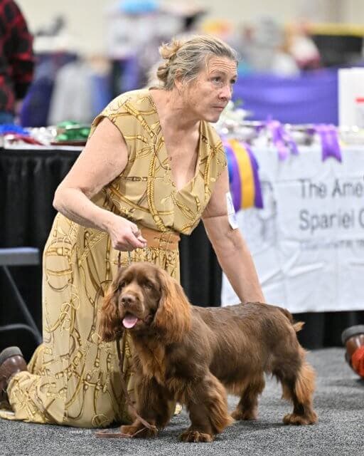 Tara Darling-Lyon at a dog show