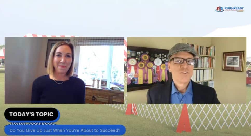 Do You Give Up Just When You're About to Succeed ?