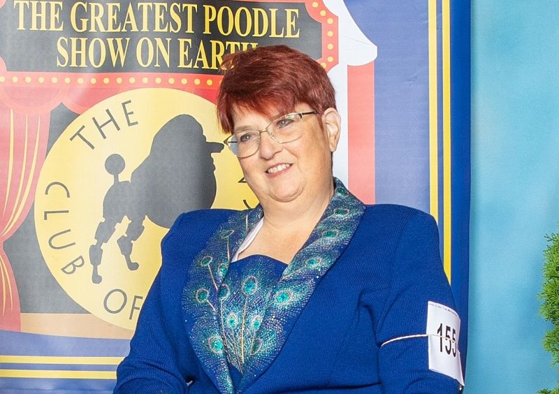 Tammy Breckenridge at a dog show