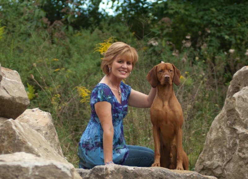 Corrinne Miklos of Grouse Point Vizslas