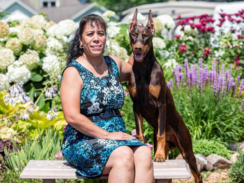 Linda Vinson, Breeder of Rockhill Dobermans