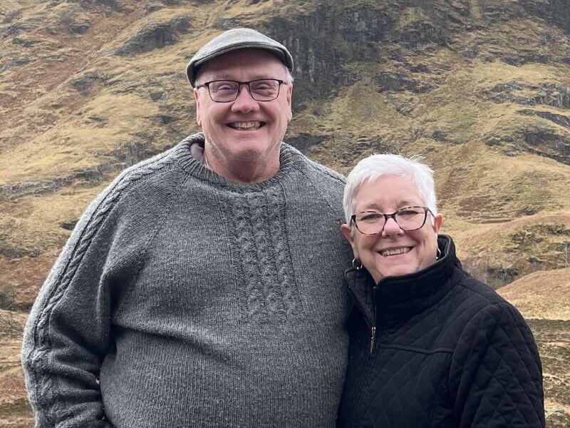 John and Kathy Garahan, Breeders of Kilgawny Kerry Blue Terriers.
