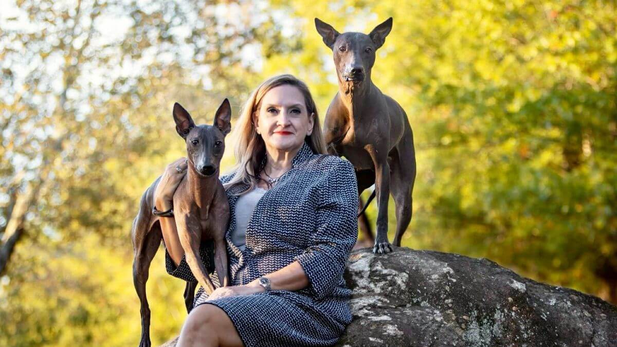 Barbara Dubois, Breeder of Calypso Kennel Peruvian Inca Orchids