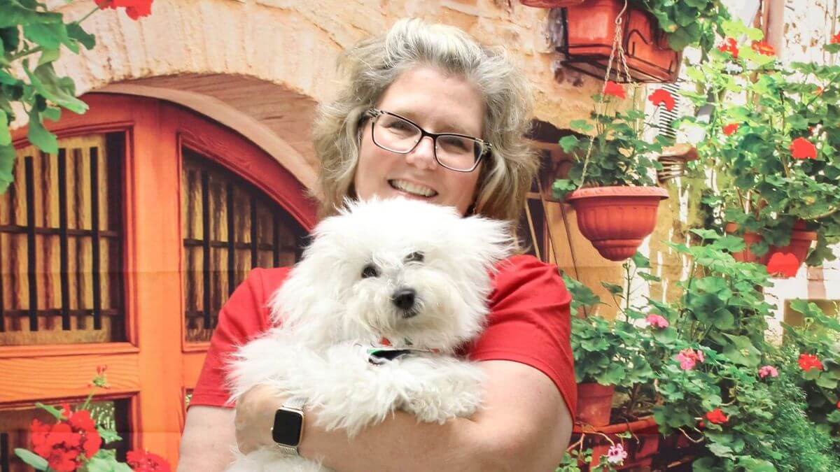 Lisa Heimiller, Breeder of Blossom Bolognese