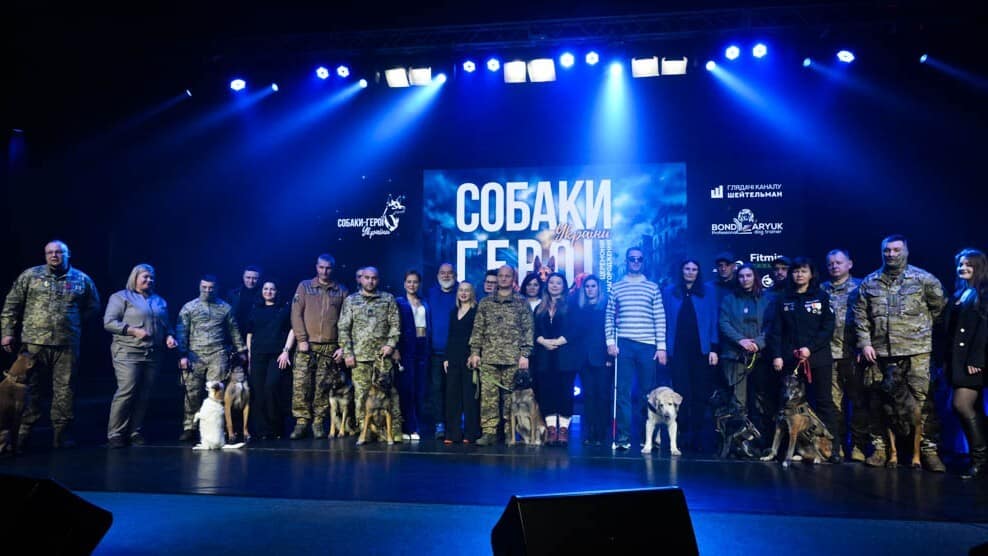 Ukraine Honors Its Hero Dogs
