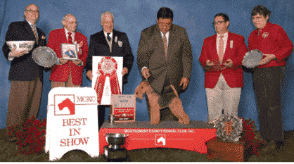 The Breeders Of Montgomery Best In Show Winners The Breeders Of Montgomery Best In Show Winners