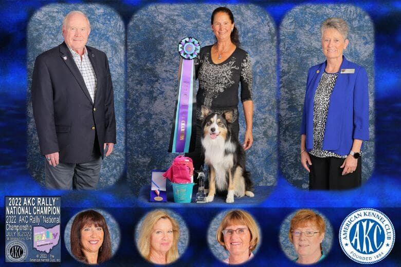 The 2022 AKC Rally National Champions