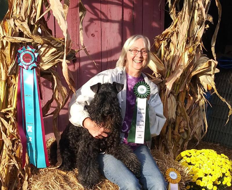 Terese (Terry) Worful of Valtera Kerry Blue Terriers