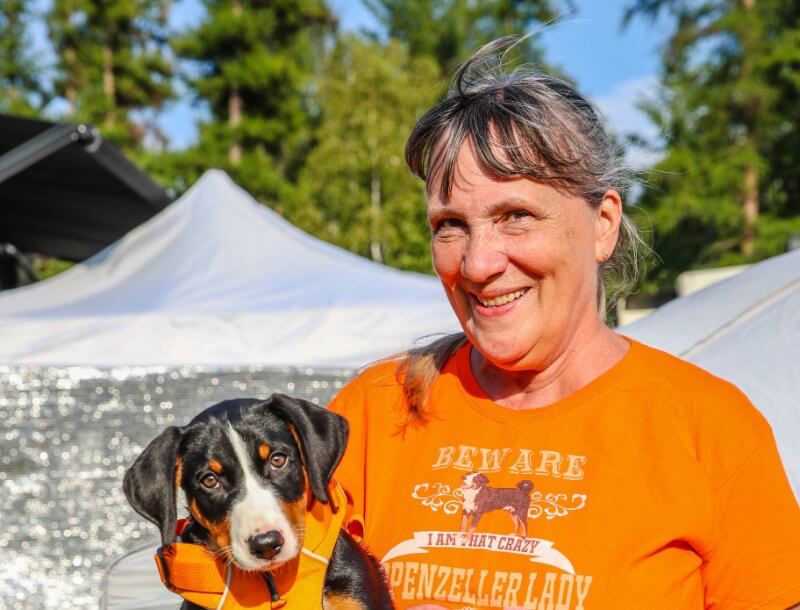Debbie Dales, Breeder of Deroche Appenzellers