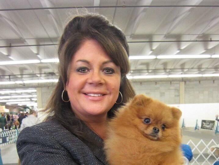 Michele Lyons, breeder of Triple Crown Pomeranians & Biewer Terriers