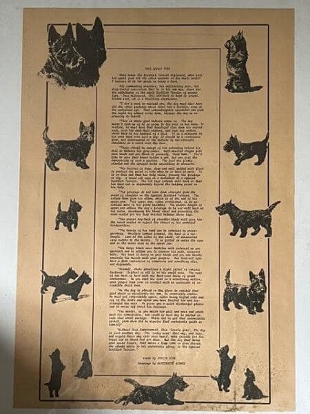 Mrs. Kirk’s original essay. The insert is an image of the original publication with drawings by Marquette Kirmse.