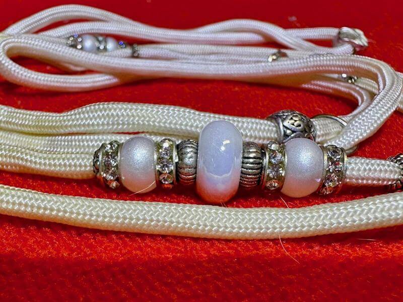 Bedazzled dog show leads