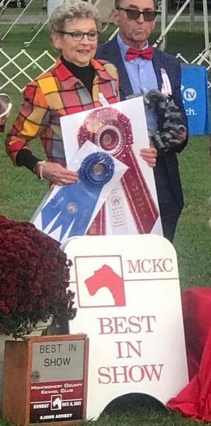 Montgomery County Terrier Show with judge Bergit Coady-Kabel