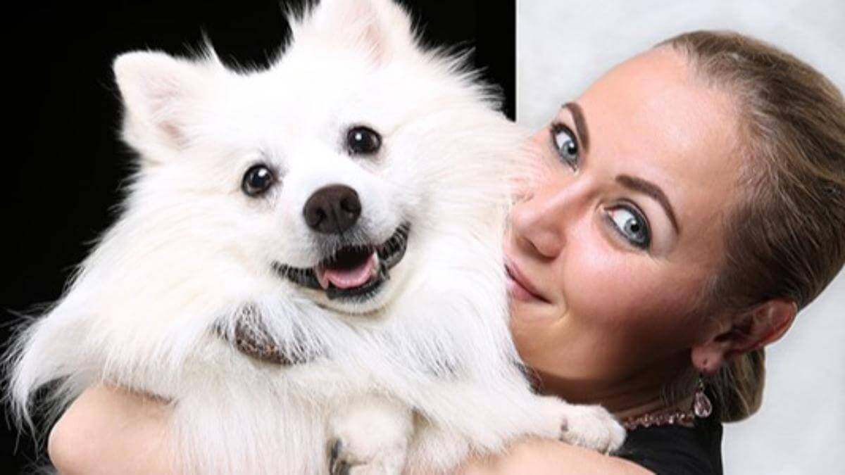 Yuliya Strizhkina with Simba Senior (Simba Tsar Zverei) photo by Kateryna Mumzhinska, WDPA member, Ukraine