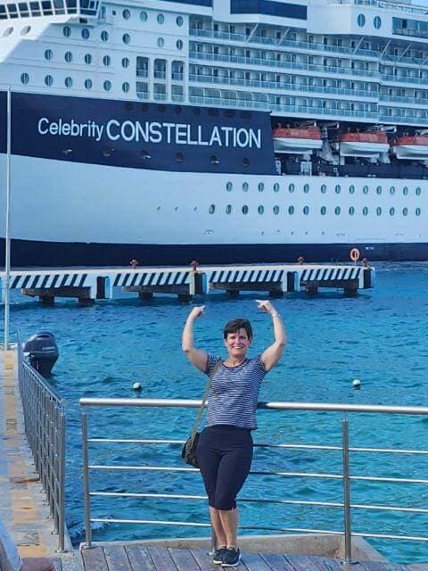 If you can’t find Karen and Sam at a dog show, look for them on a cruise ship