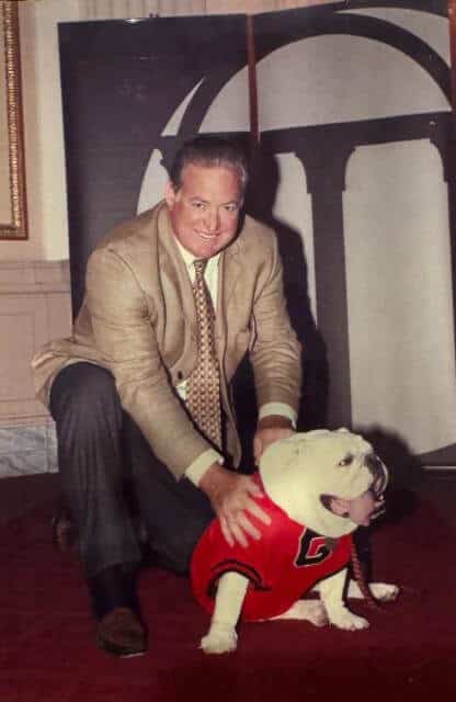 University of Georgia Mascot “Uga” with RoyAyers, Jr. during his visit to Washington, D.C