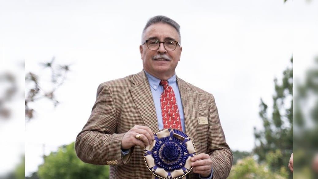 Jerome Elliott, breeder of Cheri-A English Toy Spaniels & Afghan Hounds