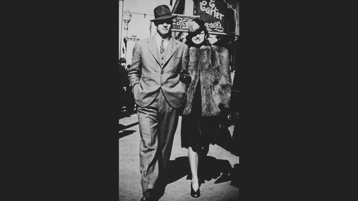 Roy and Hazel Ayers taking a stroll down Atlanta’s Peachtree Street just before Daddy left to serve our country in WWII, a favored photo of Dior’s Victor Joris.