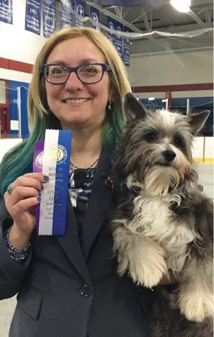 Purebred Chinese Crested Dog