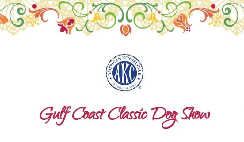Gulf Coast Classic Dog Show banner