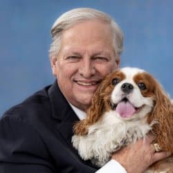 Picture of David Frei, Photos by Simon Bruty/National Dog Show -
