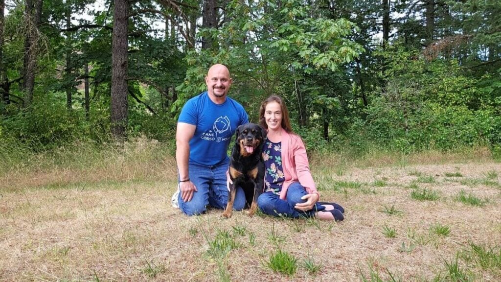 Christina Ulberg and David Bert, breeders of 2Infinity Rottweilers