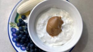 Summer Dog Treat Recipe: Frozen Peanut Butter Yogurt Drops