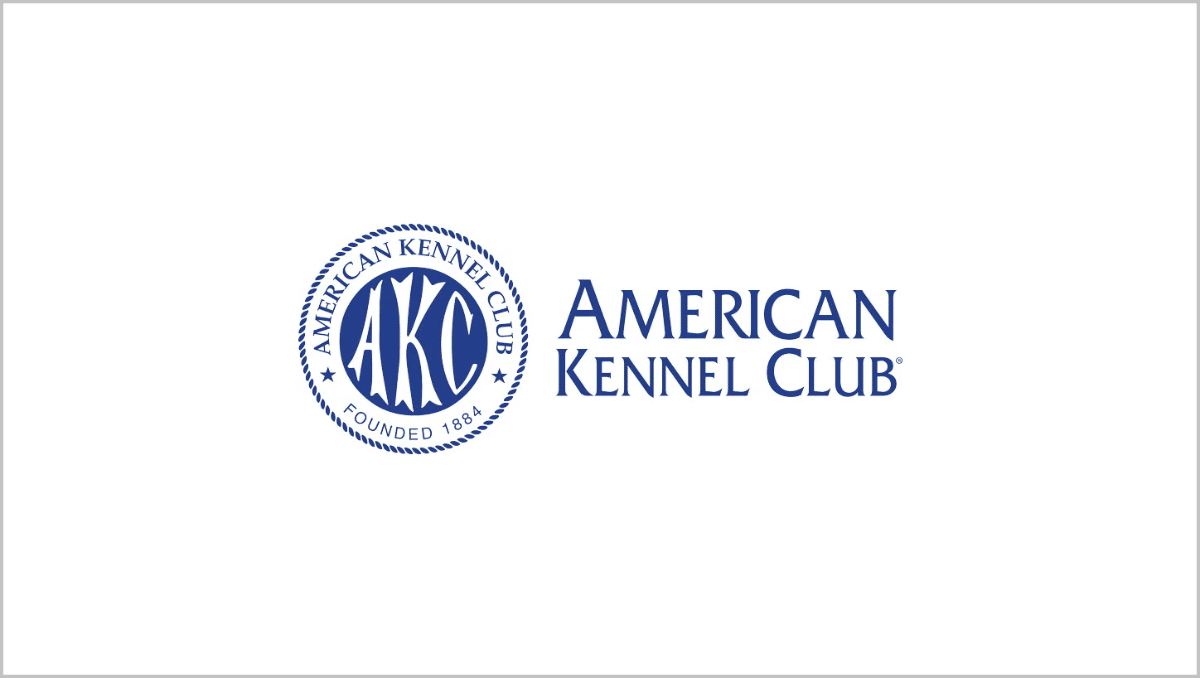 American Kennel Club logo on white background with a gray outline