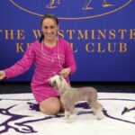 Derien Pratt and Nessa at the 2025 Westminster Kennel Club Dog Show. photo by Pam Loeb
