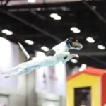 Parson Russel Terrier participating in a dog sport