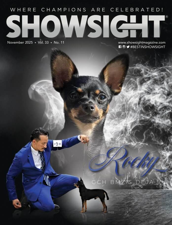Showsight Magazine November 2025 Front Cover