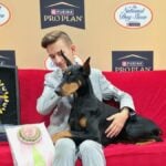 Blaine Crowder winning Best in Junior Showmanship at the 2025 National Dog Show