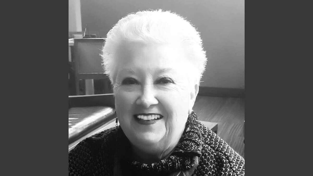 Black and white photo of Judge Betsy Yates