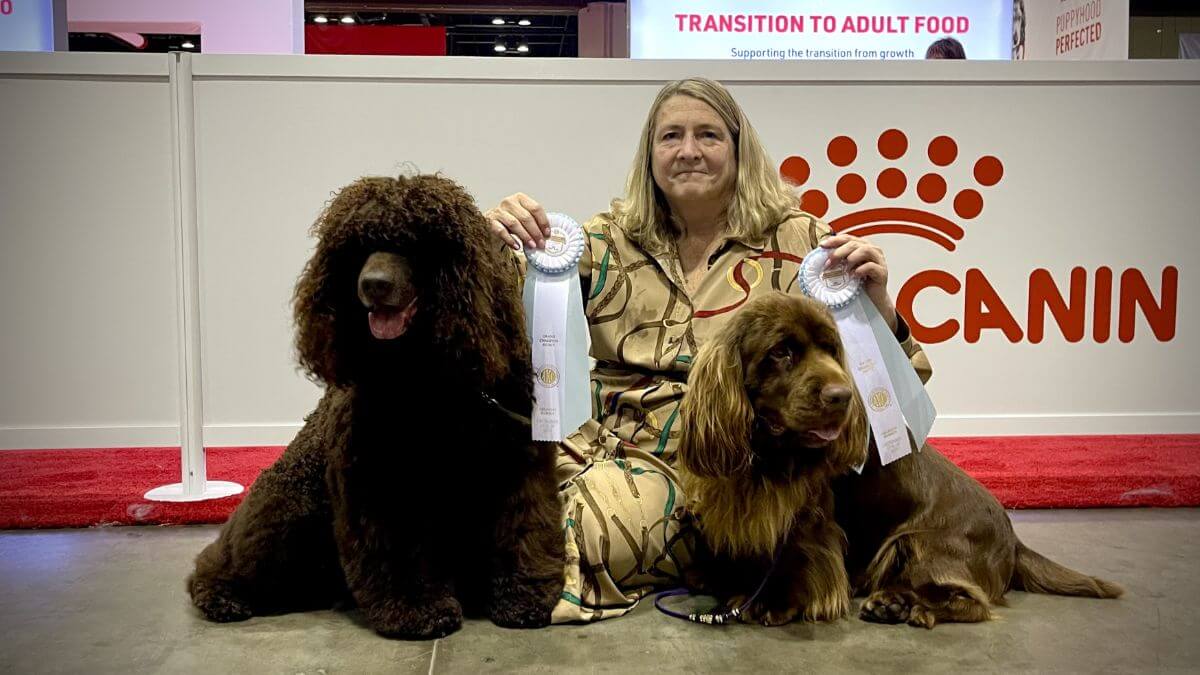Tara Darling-Lyon at a dog show