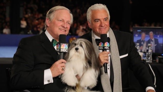 Frei (left) and John O'Hurley