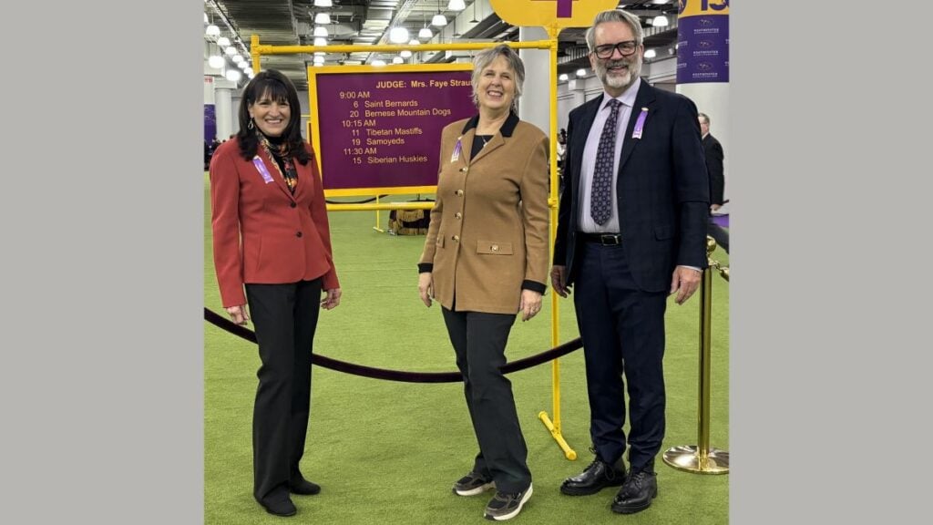 Faye Strauss at the 2026 Westminster Kennel Club Dog Show