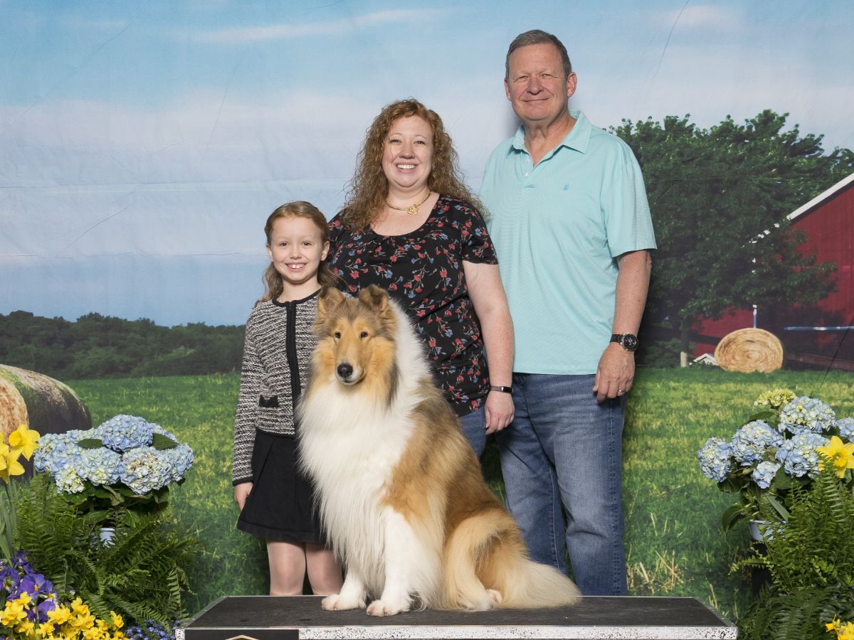 Mike, Michelle, and “Tess” are 3 of 4 generations of the Esch family legacy.