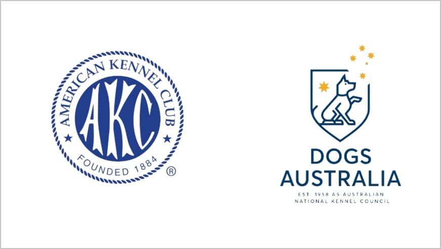 AKC and Dogs Australia logos