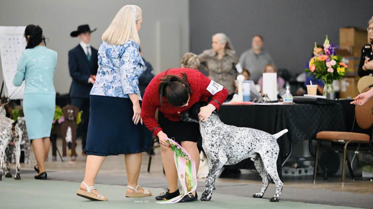 Jemma Panzarino at a dog show